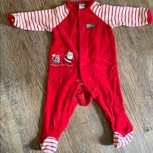 9 month Christmas PJs